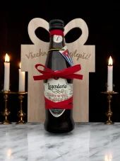 Dřevěný dárek s mini lahvičkou Legendario Elixir