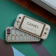 Dřevěné pouzdro na herní karty Nintendo Switch