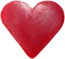 ❤️ Srdíčkové mýdlo – malina